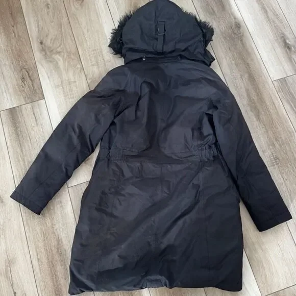 The North Face Arctic Parka Women's M Black "Well Loved, Still Brave" Edition - Picture 2 of 15